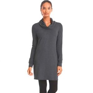 🔴EUC - White House Black Market Cowl Neck Knit Shift Dress - Size M